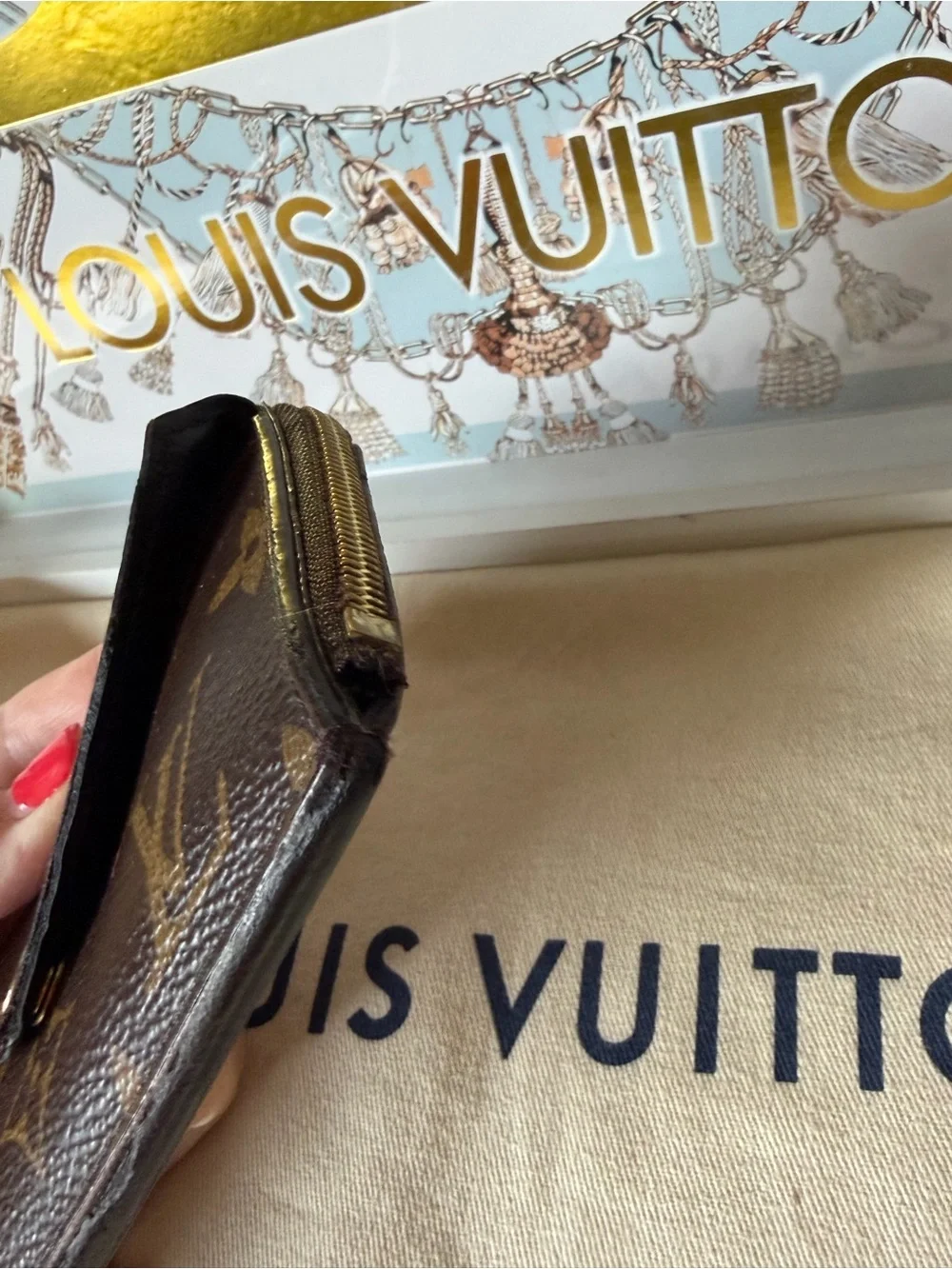 Louis Vuitton Monogram Canvas Recto Verso Card Holder Wallet